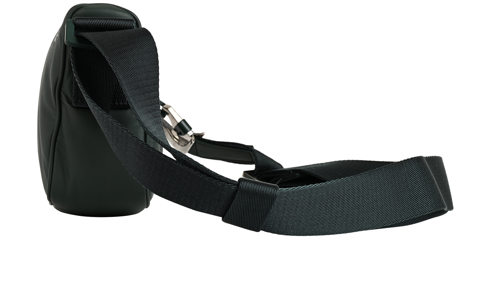 Shield Crossbody, &pound;420, Handbags, Green, Leather, Bottom view